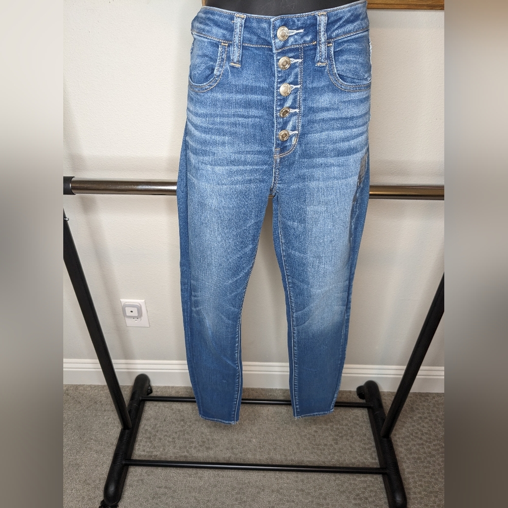 NWT American Eagle Super High Rise Jeggings Size 6
